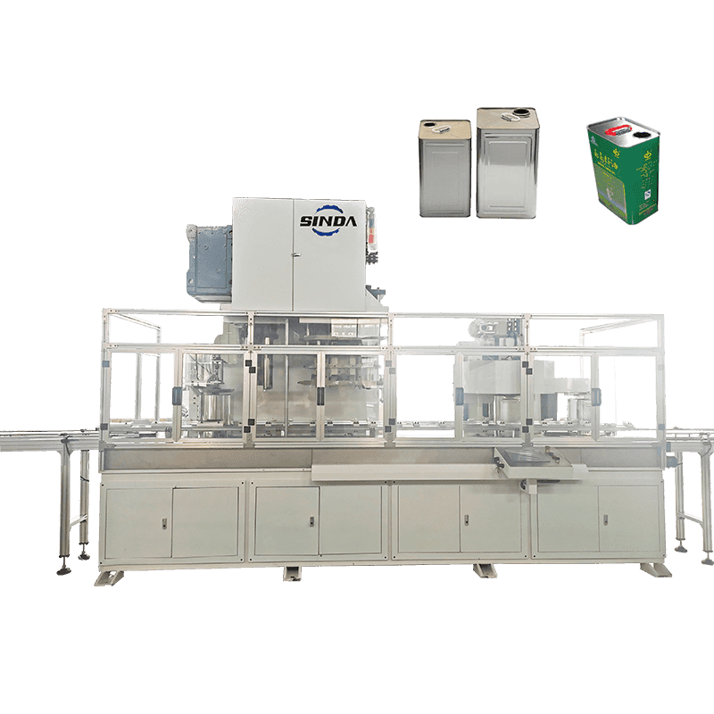 Automatic Rectangular Tin Can Combination Forming Machine
