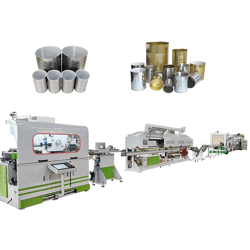 3 Piece Food Tin Can Production Line
