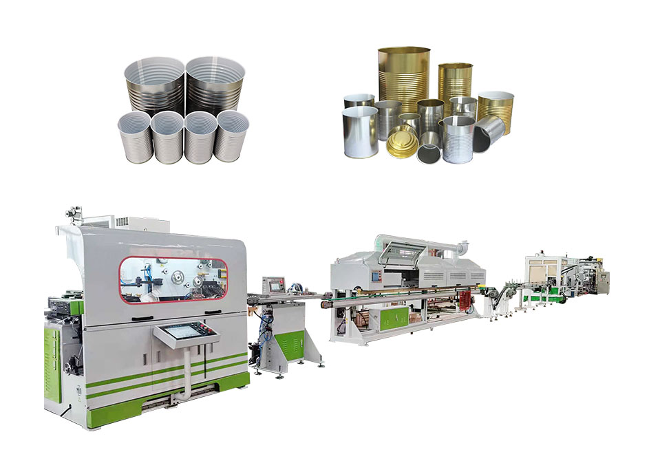 3 Piece Food Tin Can Production Line